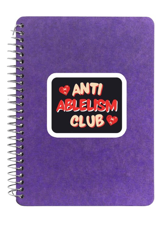 Anti Ableism Club Sticker