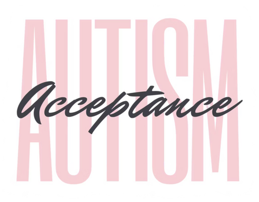 Pink Autism Acceptance Sticker