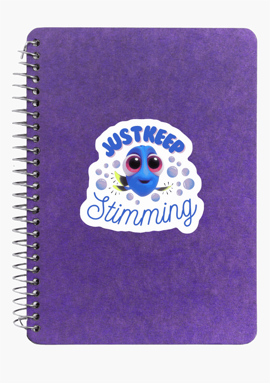 Just Keep Stimming Sticker